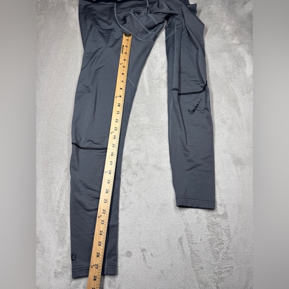 Nike Pro Men’s Grey Compression Training Performance Leggings Tights Size Small - Picture 10 of 16